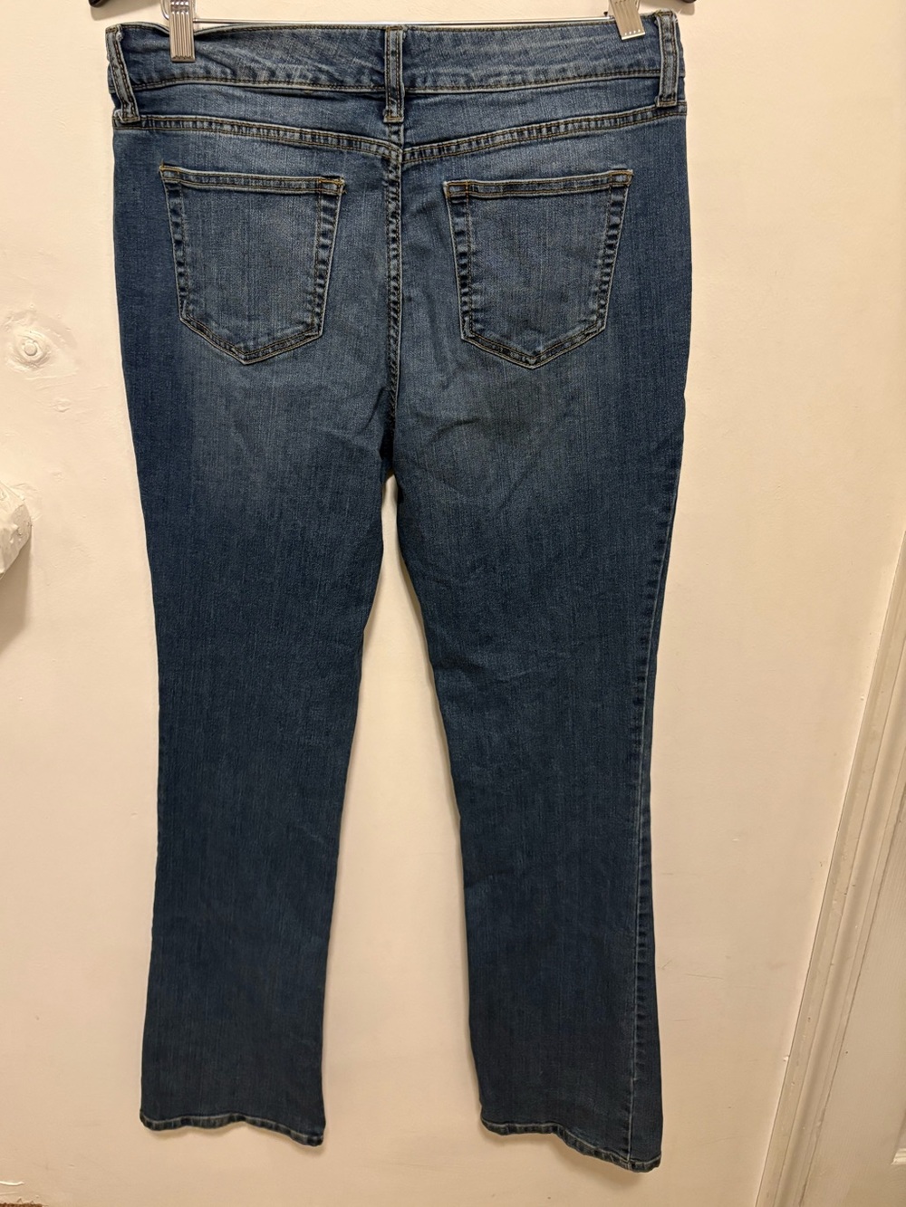 St. John's Bay Women's Boot Cut Jeans in Medium Blue - Picture 2 of 12